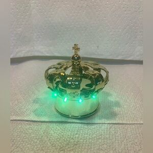 Gold Crown Drink Topper